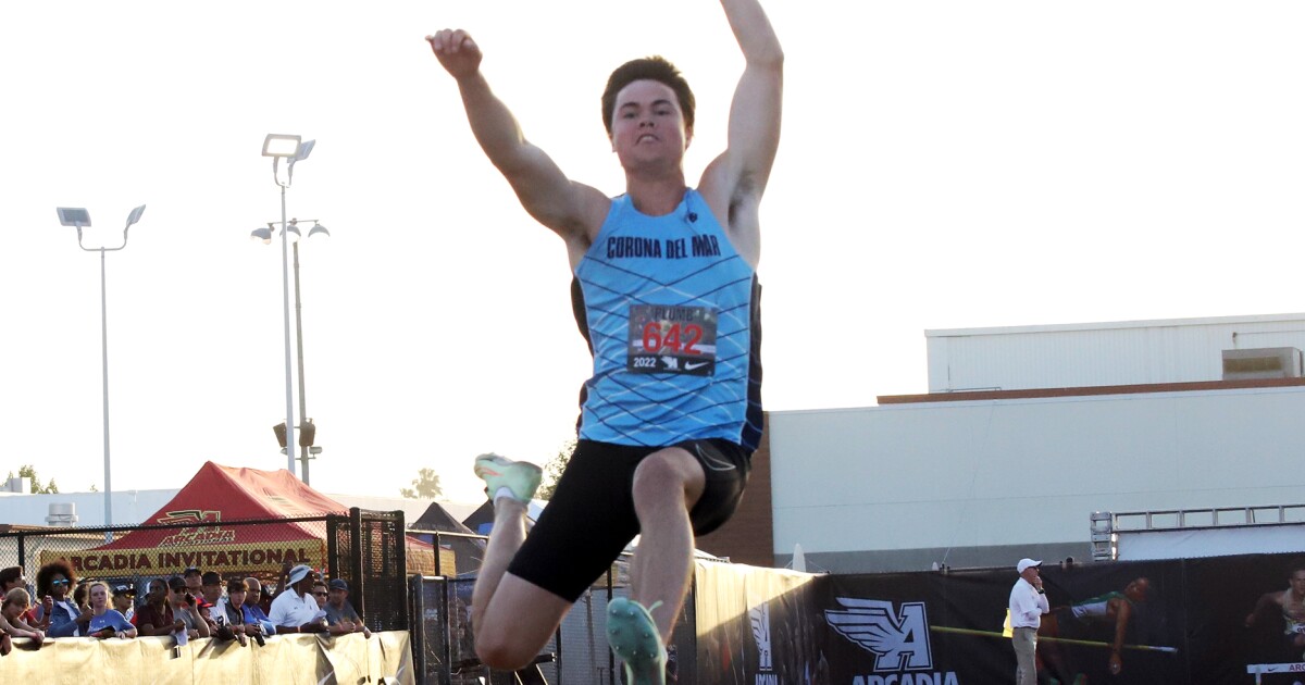 Local track and field athletes compete in the spotlight at the Arcadia